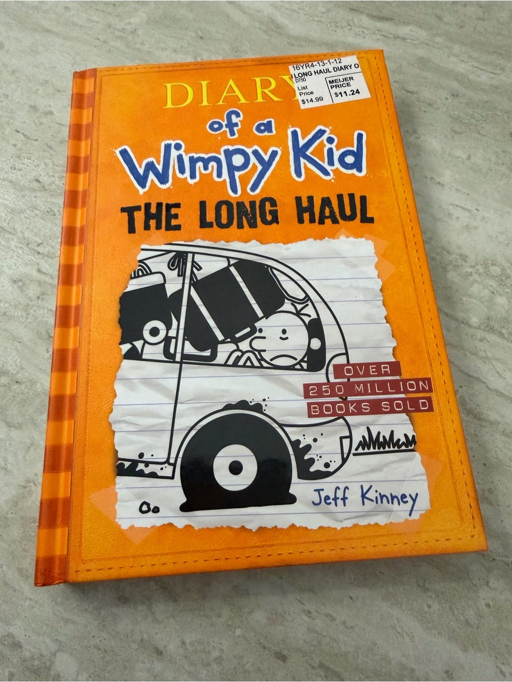 Diary of a Wimpy Kid: The Long Haul (Book 9) Hardcover - Jeff Kinney